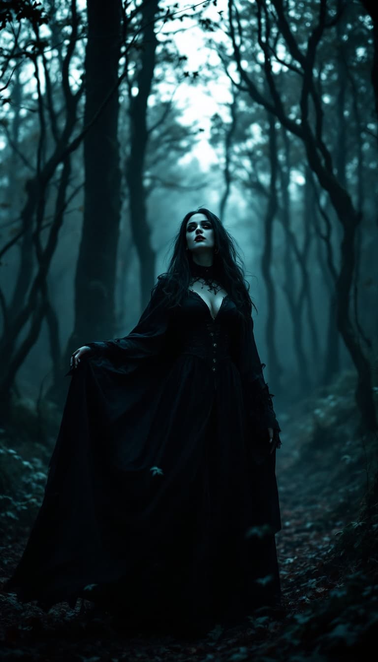 Vampire Lord in Gothic Castle