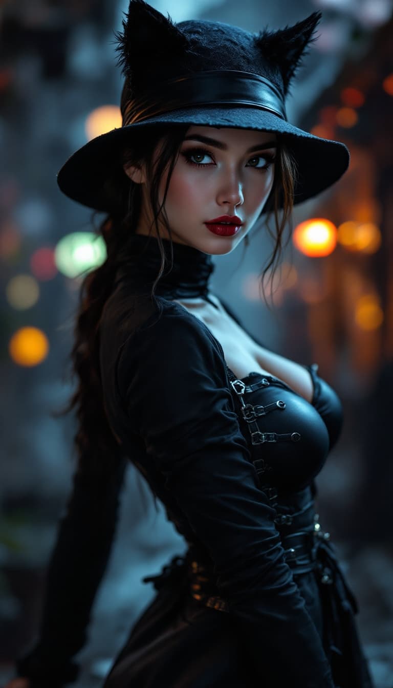 Witch Hunter in Dark Cathedral