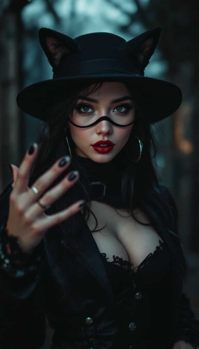 Werewolf Alpha in Moonlit Forest