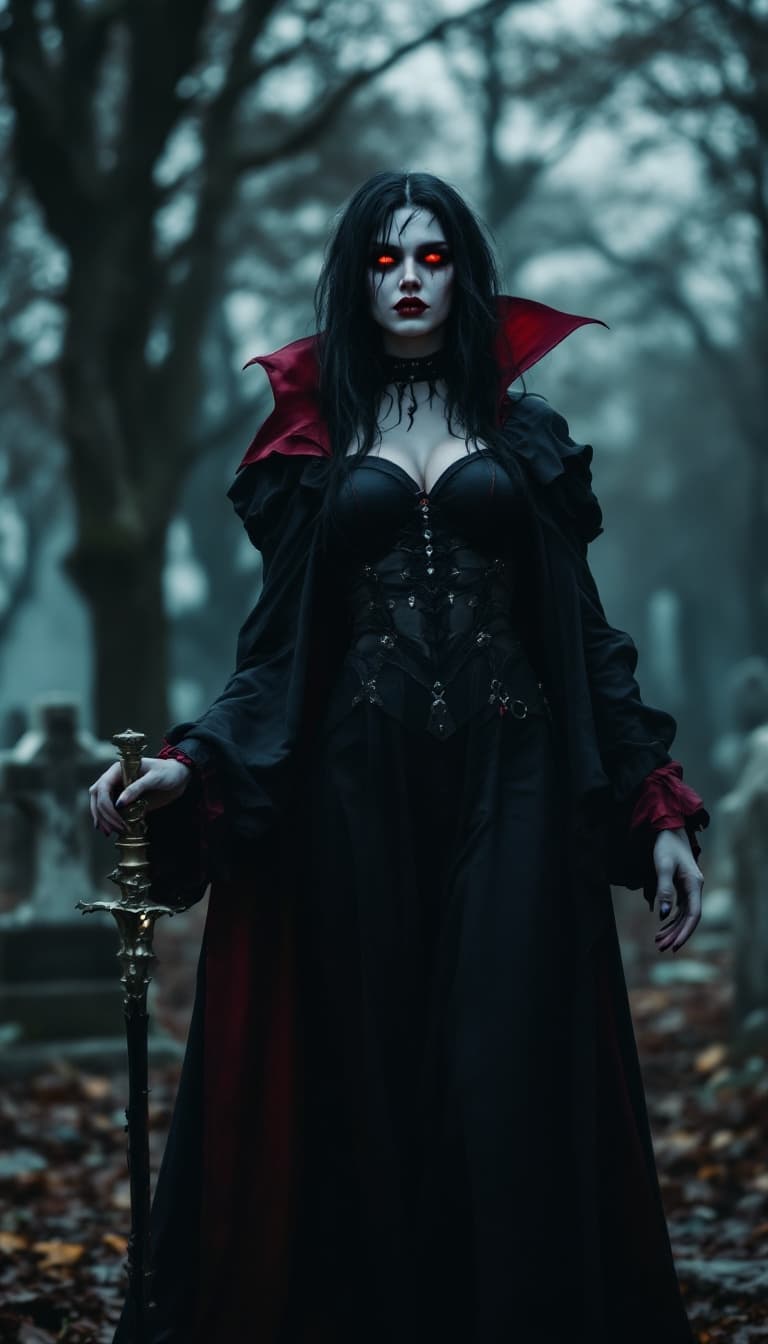 Medieval Knight in Ancient Fortress