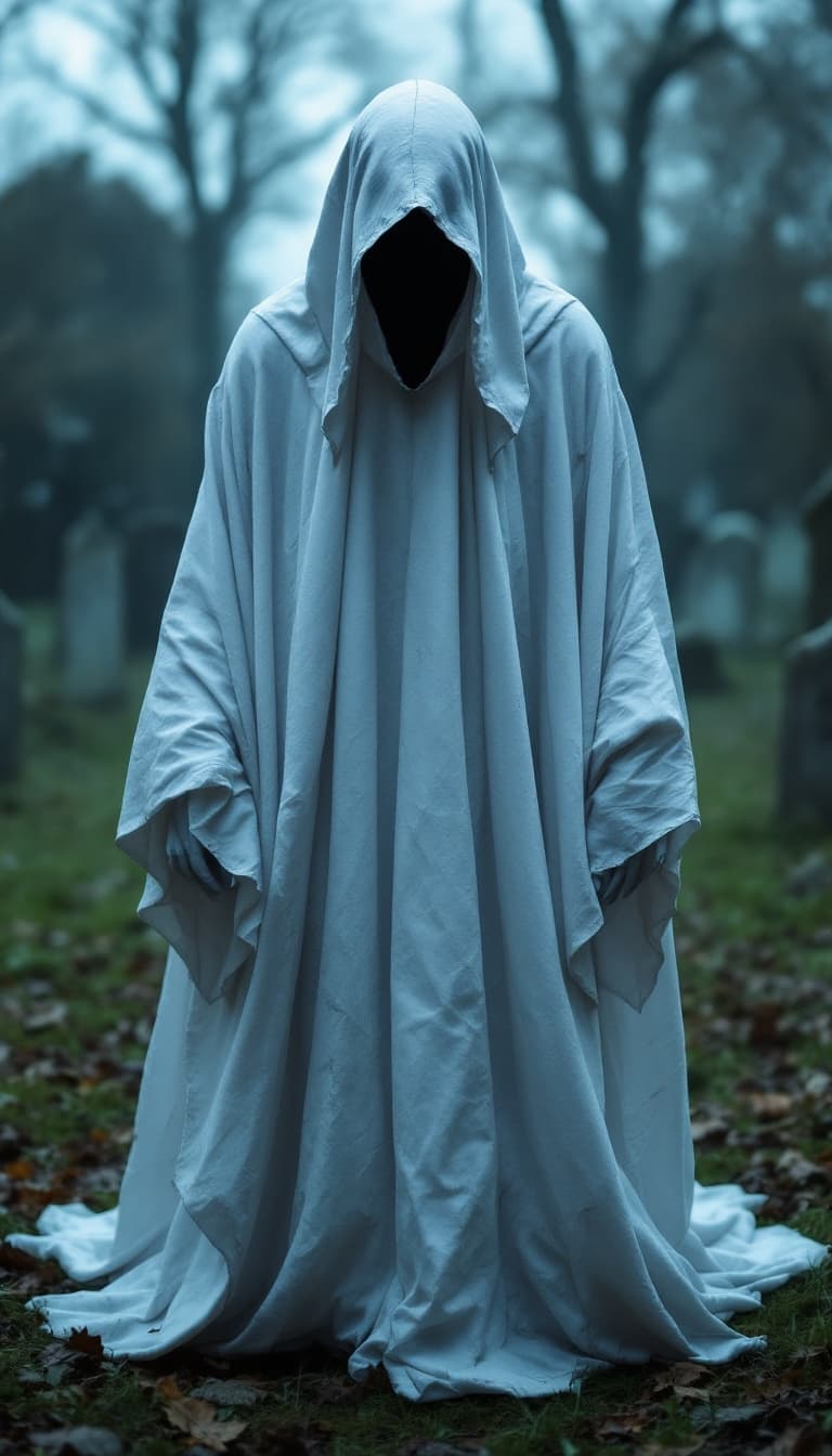 Halloween Ghost in Spooky Mansion